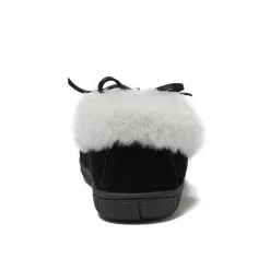 Women's Fluffy Lined Indoor Outdoor Moccasin Slippers