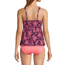 Women's Flutter Scoop Neck Tankini Top