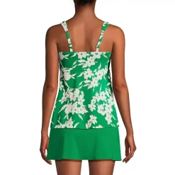 Women's Flutter Scoop Neck Tankini Top