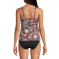Women's Flutter Scoop Neck Tankini Top