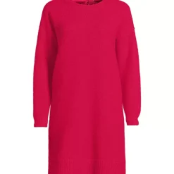 Women's Fuzzy Bow Back Mini Sweater Dress
