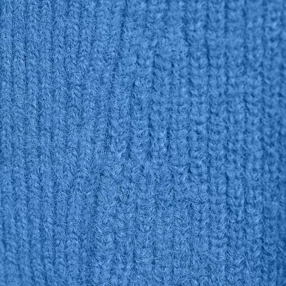 Women's Fuzzy Wedged Quarter Zip Sweater