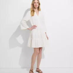 Women's Gauze Tiered Dress