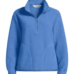 Women's Half Zip Cozy Sherpa Fleece Pullover