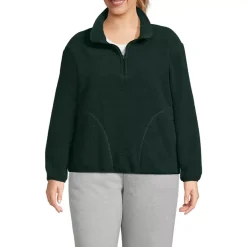 Women's Half Zip Cozy Sherpa Fleece Pullover