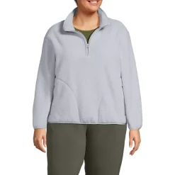 Women's Half Zip Cozy Sherpa Fleece Pullover