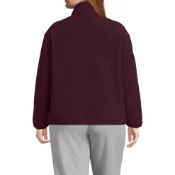 Women's Half Zip Cozy Sherpa Fleece Pullover