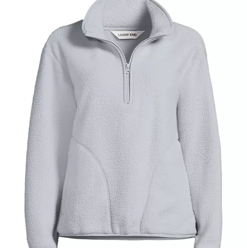 Women's Half Zip Cozy Sherpa Fleece Pullover