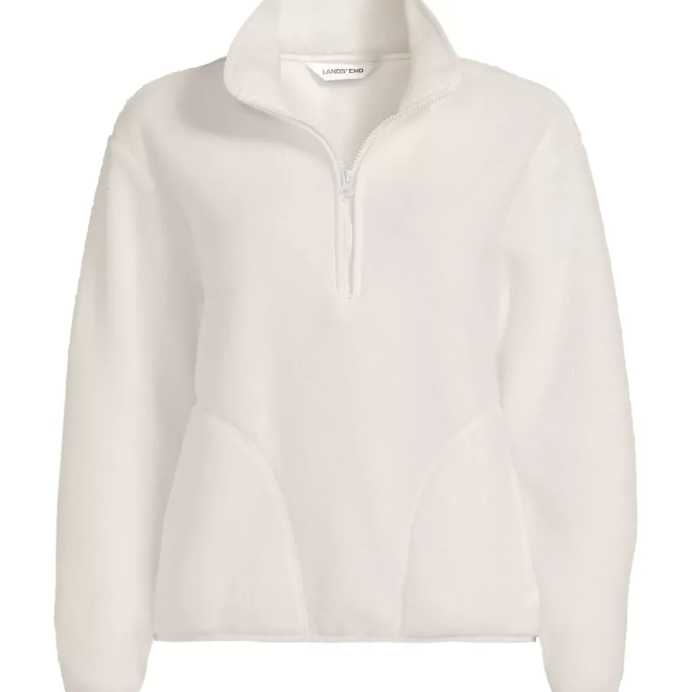 Women's Half Zip Cozy Sherpa Fleece Pullover