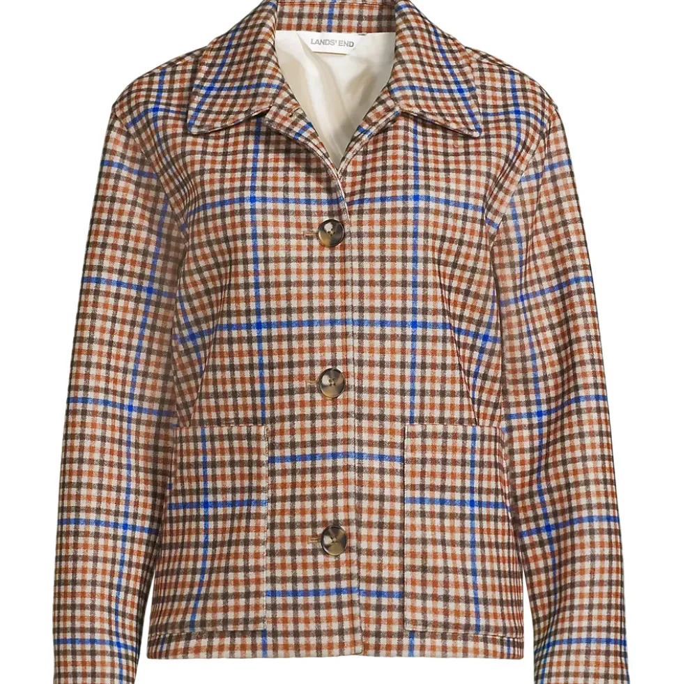 Women's Heritage Brushed Print Shirt Jacket