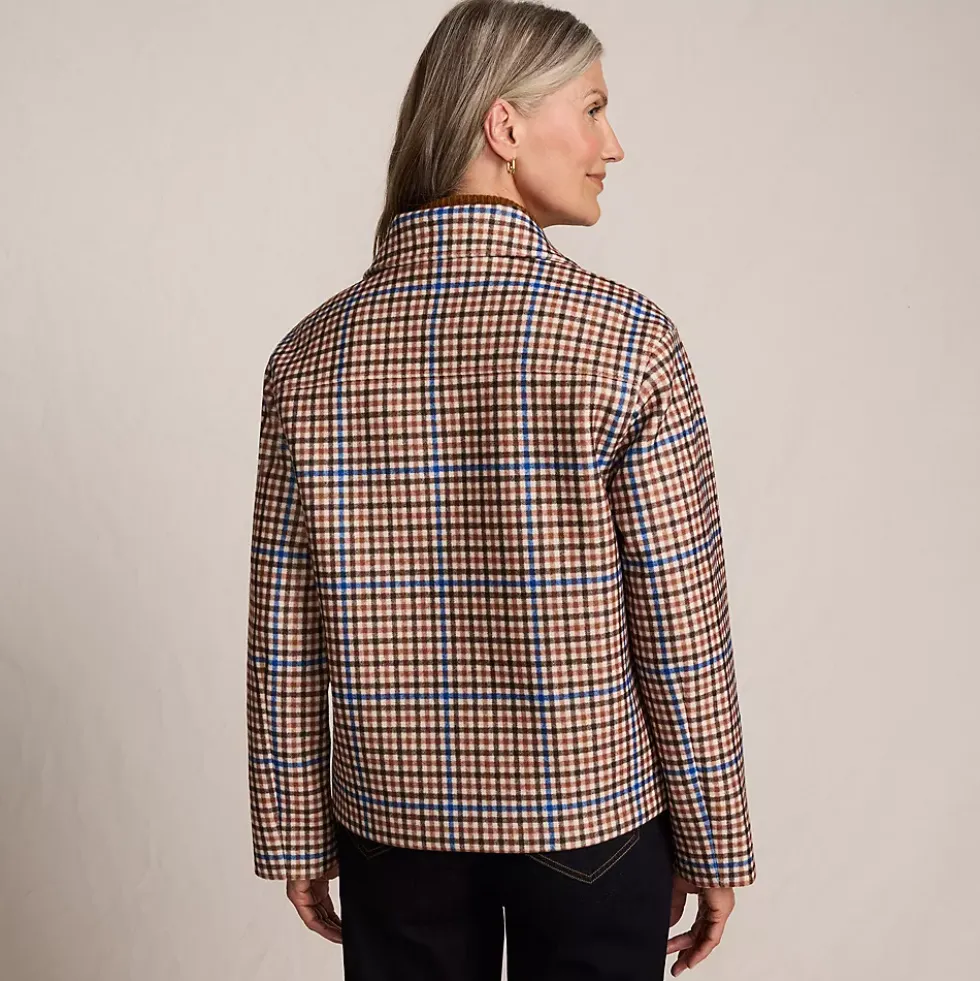 Women's Heritage Brushed Print Shirt Jacket