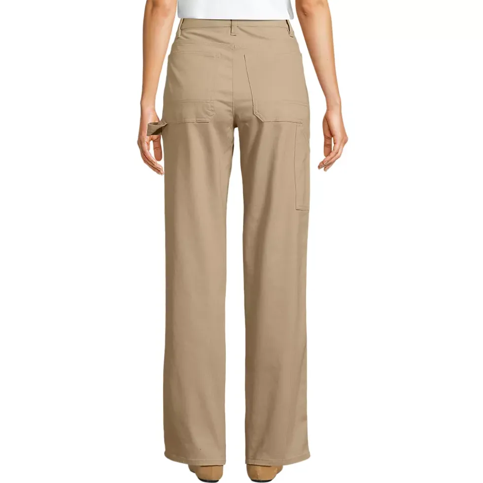 Women's Herringbone Chino High Rise Utility Pants