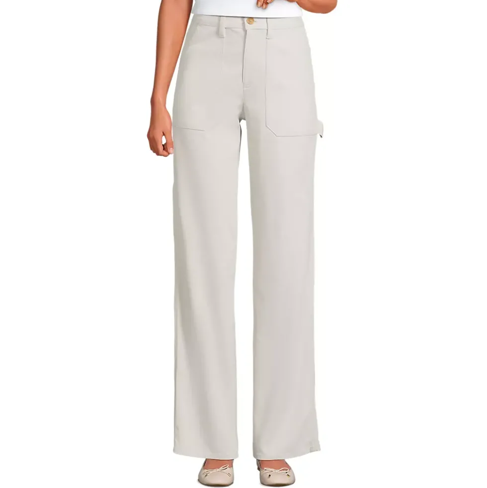 Women's Herringbone Chino High Rise Utility Pants