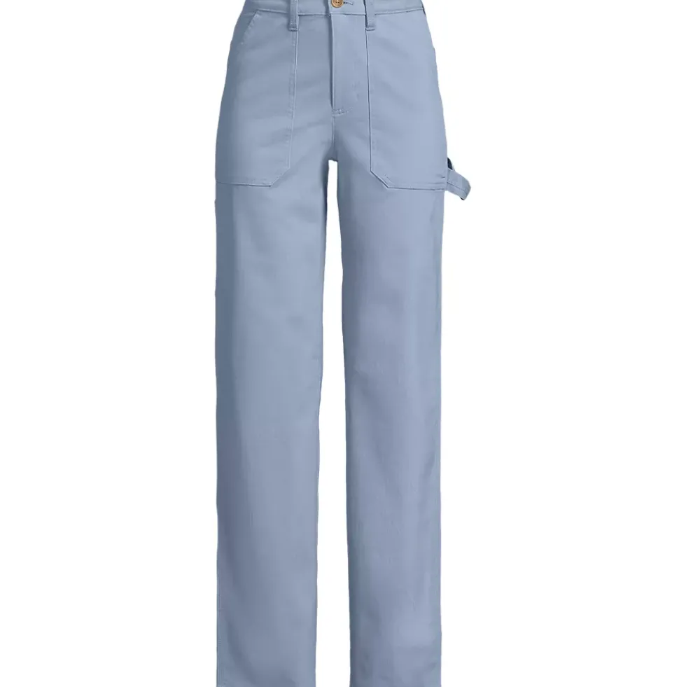 Women's Herringbone Chino High Rise Utility Pants