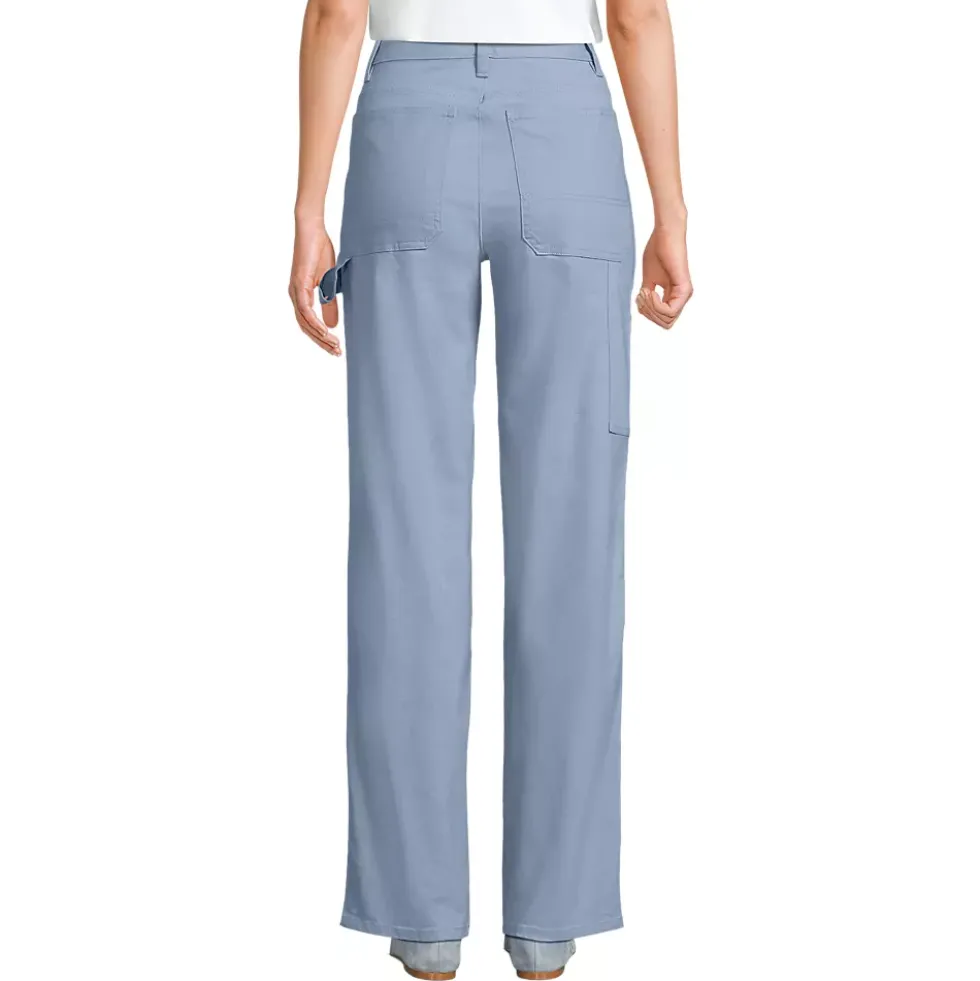 Women's Herringbone Chino High Rise Utility Pants