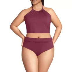 Women's High Neck Halter Bikini Top