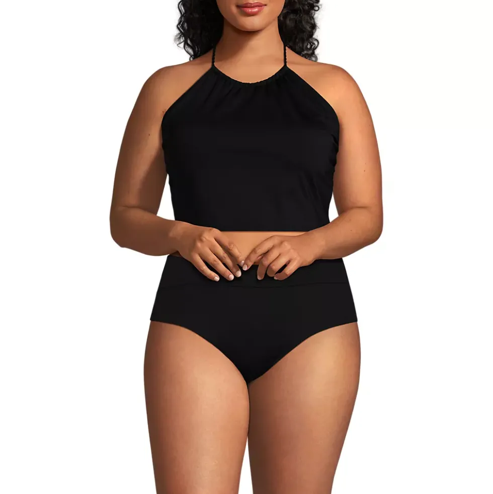 Women's High Neck Halter Bikini Top