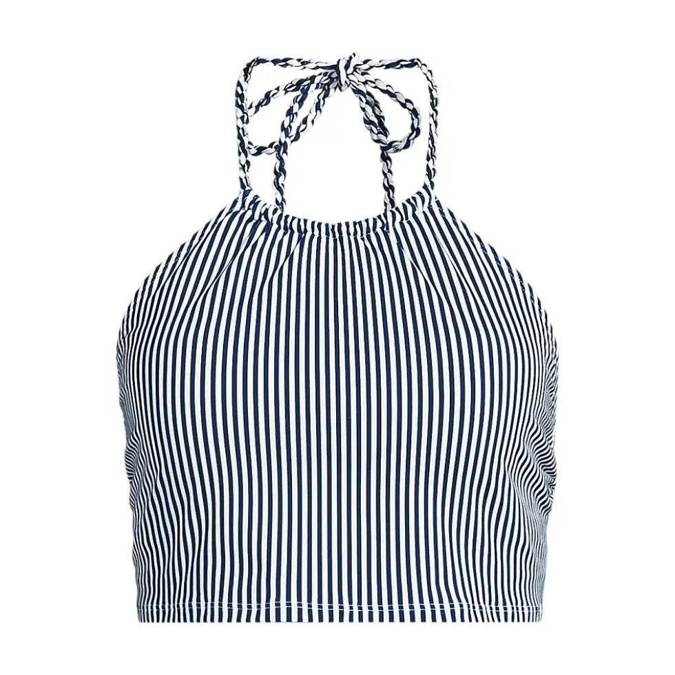 Women's High Neck Halter Bikini Top