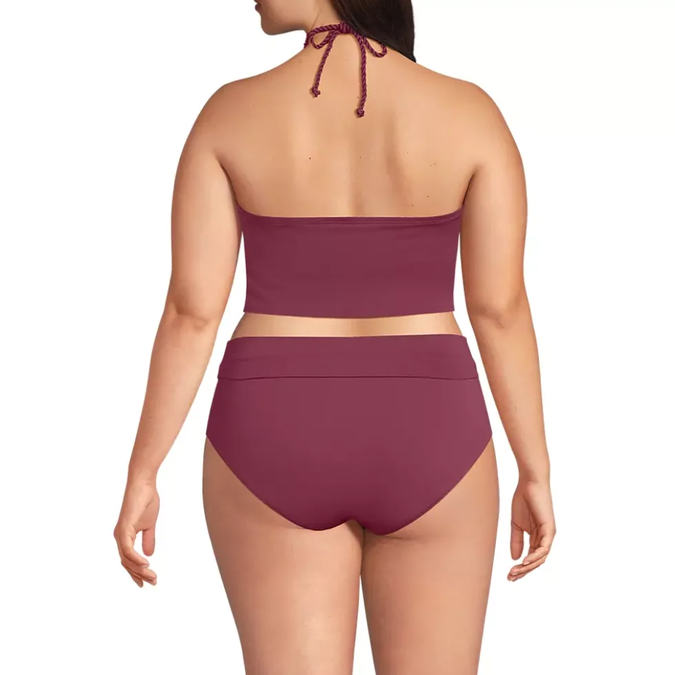 Women's High Neck Halter Bikini Top