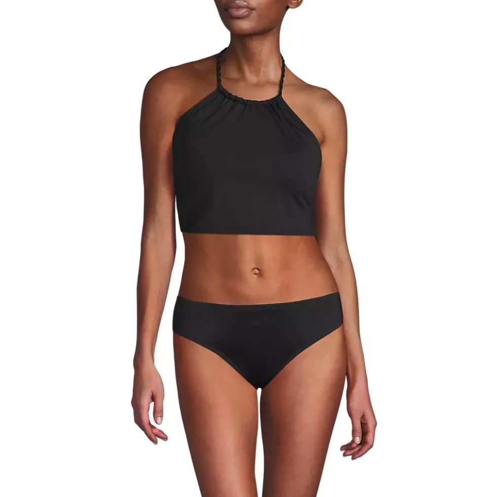 Women's High Neck Halter Bikini Top