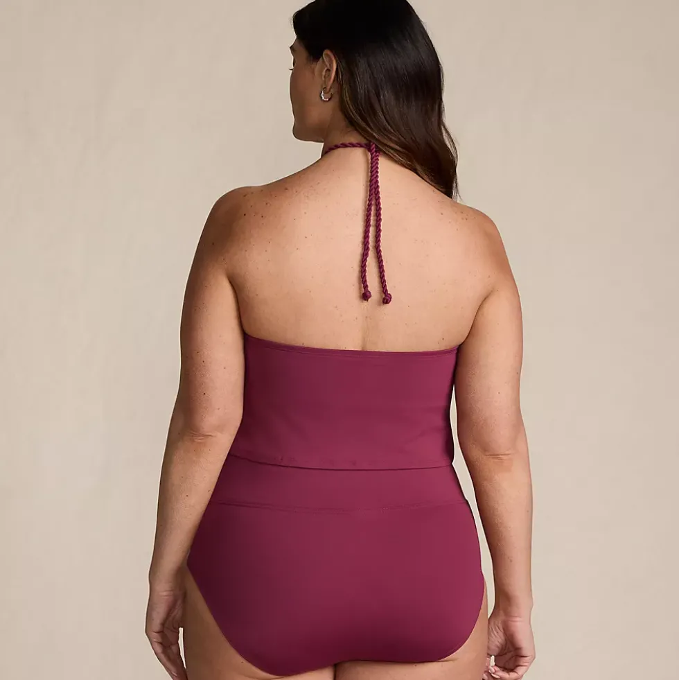 Women's High Neck Halter Bikini Top