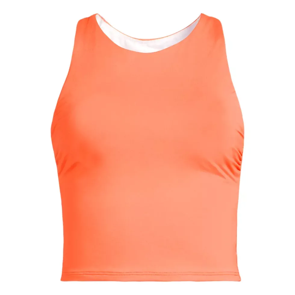 Women's High Neck Racerback Midkini Top