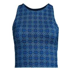 Women's High Neck Racerback Midkini Top