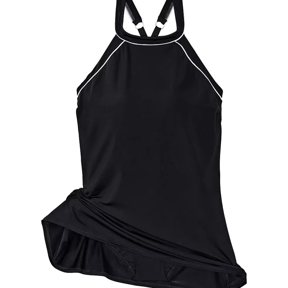Women's High Neck Swim Dress Swimsuit
