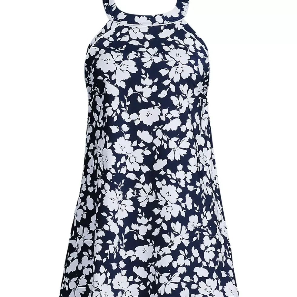 Women's High Neck Swim Dress Swimsuit