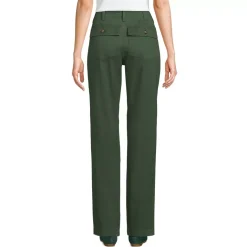 Women's High Rise Chino Utility Straight Leg Pants