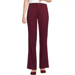 Women's High Rise Chino Utility Straight Leg Pants