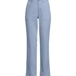 Women's High Rise Chino Utility Straight Leg Pants