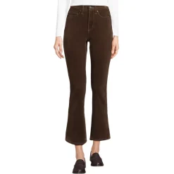 Women's High Rise Corduroy Kick Crop Pants