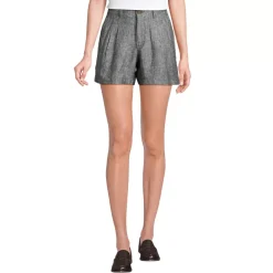Women's High Rise Pleated A-line 5