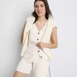 Women's High Rise Pleated Crepe 7