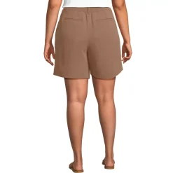 Women's High Rise Pleated Crepe 7