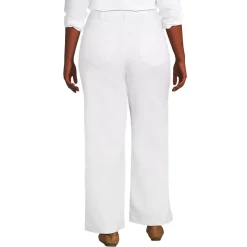 Women's High Rise 5 Pocket Wide Leg Chino Pants