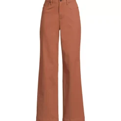 Women's High Rise 5 Pocket Wide Leg Chino Pants