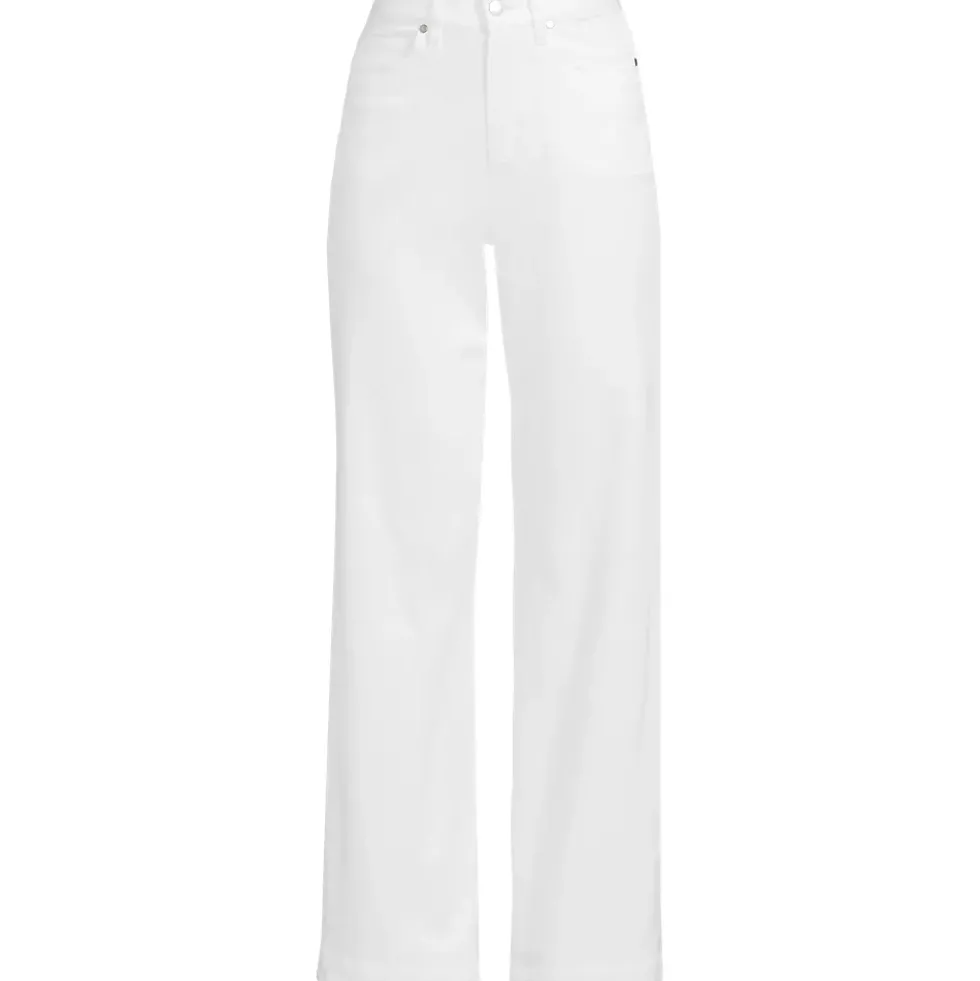 Women's High Rise 5 Pocket Wide Leg Chino Pants