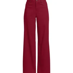 Women's High Rise 5 Pocket Wide Leg Chino Pants