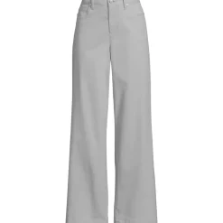 Women's High Rise 5 Pocket Wide Leg Chino Pants