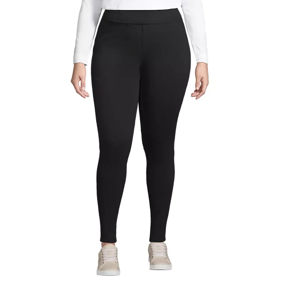 Women's High Rise Serious Sweats Fleece Lined Pocket Leggings