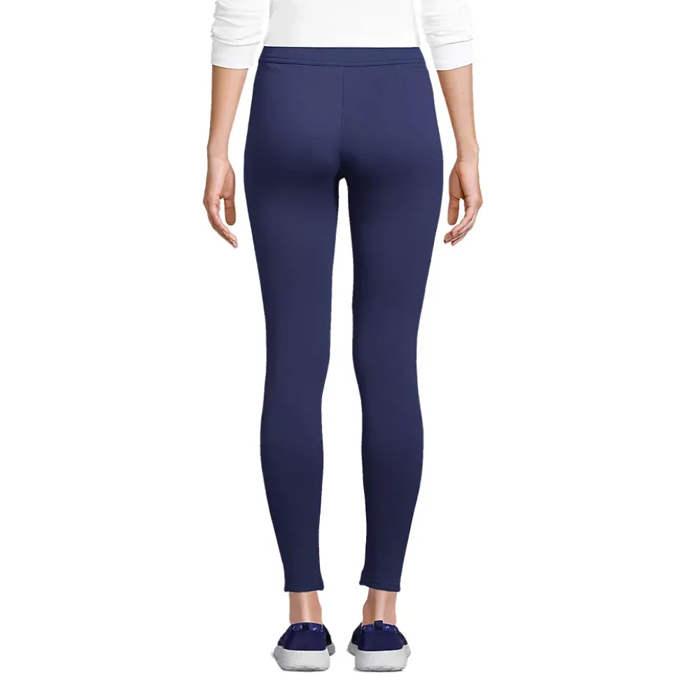 Women's High Rise Serious Sweats Fleece Lined Pocket Leggings