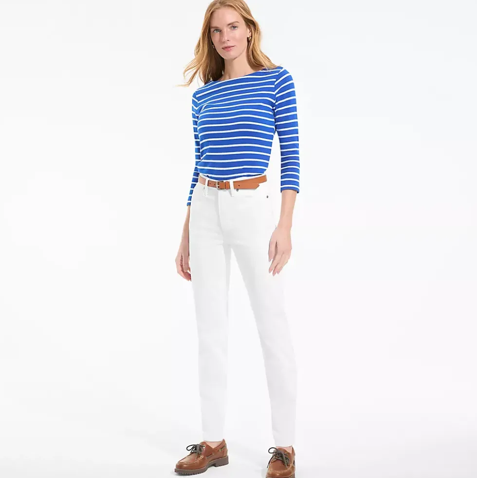 Women's High Rise Straight Leg Jeans