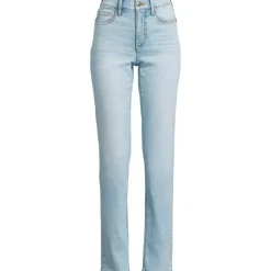 Women's High Rise Straight Leg Jeans