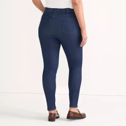 Women's High Rise Stretch Denim Skinny Jeans