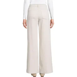 Women's High Rise Wide Leg Corduroy Pants