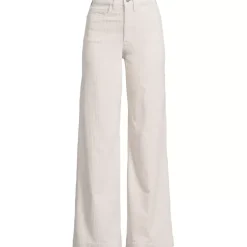 Women's High Rise Wide Leg Corduroy Pants