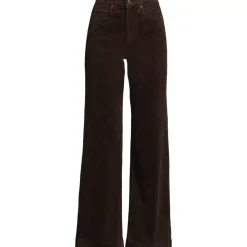 Women's High Rise Wide Leg Corduroy Pants