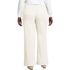Women's High Rise Wide Leg Corduroy Pants